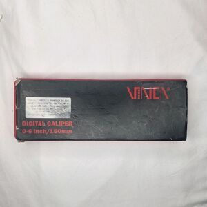 Vinca Digital Caliper 0-6 inch/150mm Model DCLA-0605 Stainless Steel
